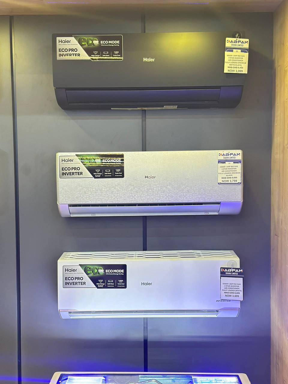 1.5HP AC | White & Gold | ECO PRO Inverter