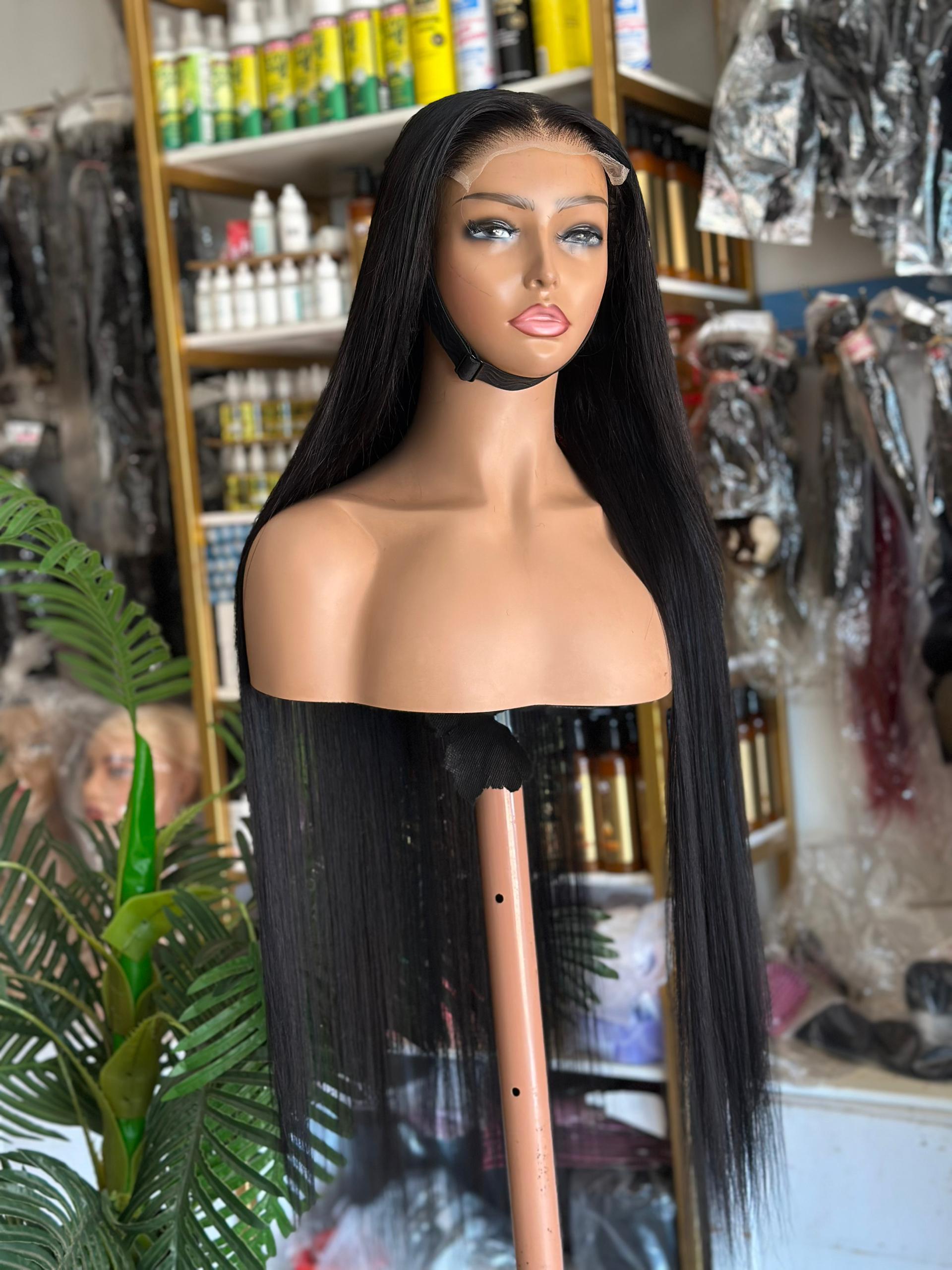 5*5 Silky Straight Wigcap